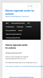 Mobile Screenshot of glennesenter.no
